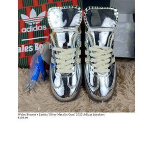 Adidas Wales Bonner x Samba Silver Metallic